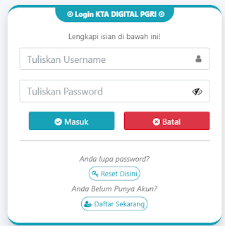 Register PGRI Kab. Cianjur - Persatuan Guru Republik Indonesia Cabang Kab. Cianjur